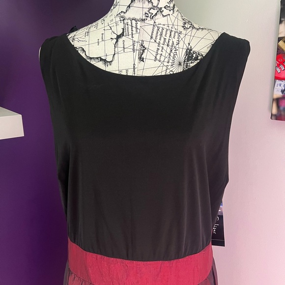 SL Fashions Plus Size Sleeveless Dress NWT - Picture 2 of 11